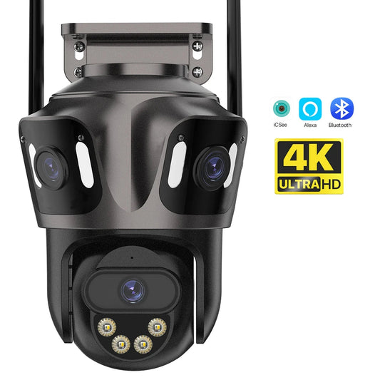 📹 Câmera de Segurança Wi-Fi Inteligente 4MP – Visão Panorâmica 360º